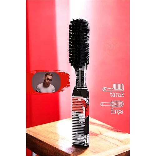 Modacar Vintage Sakal Bıyık Tarama Fırçası