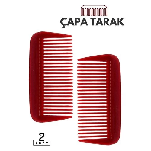 Modacar Çapa Tarak Fransız Tip 2 Adet