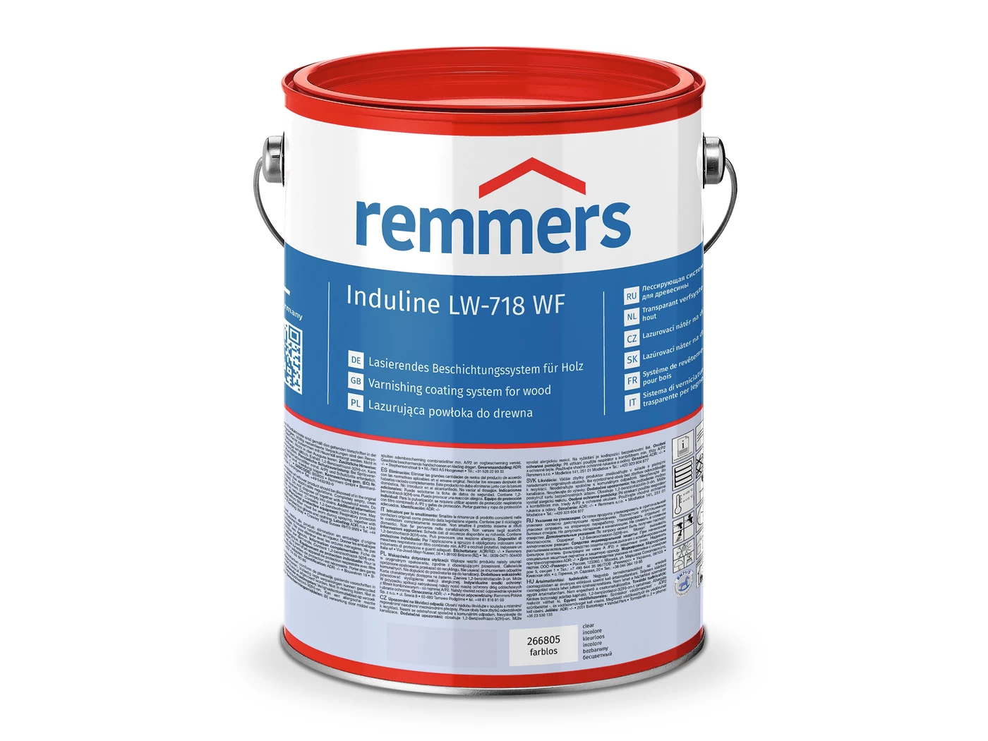 Remmers Lw-718 Su Bazli Vernİk Şeffaf 20 Lt