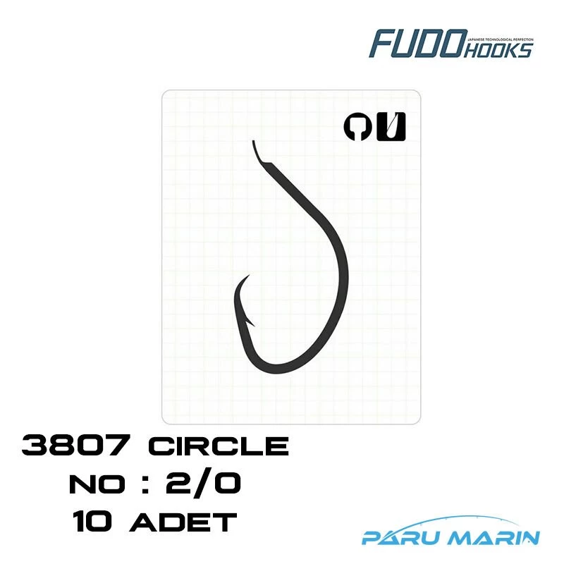 Fudo 3807 Mutsu-tf No:2/0 Olta İğnesi