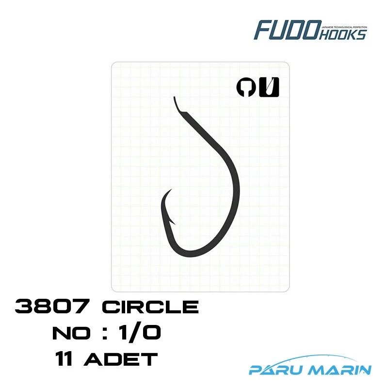 Fudo 3807 Mutsu-tf No:1/0 Olta İğnesi