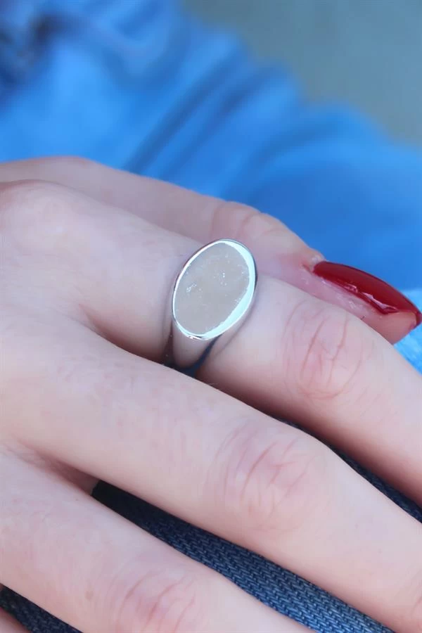 Gümüş Renk Kadın Yüzük