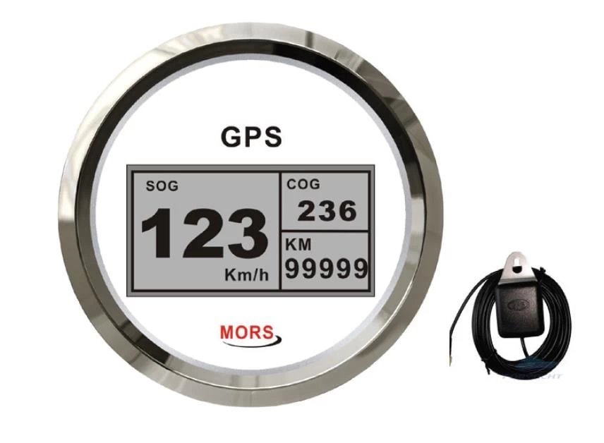 Mors Gpsli Sürat Göstergesi 55mph Siyah