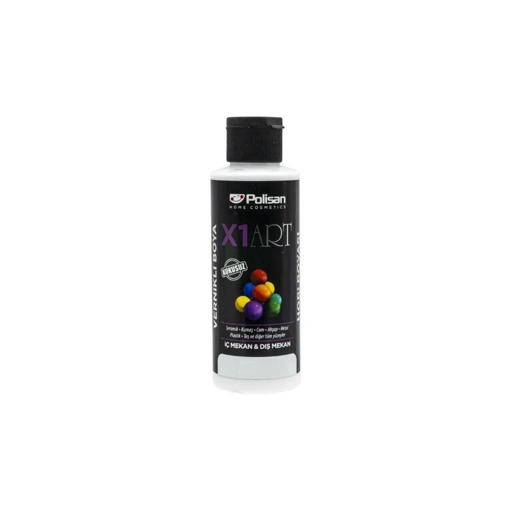 Polisan X1 Art Vernikli Hobi Boyası 120ml