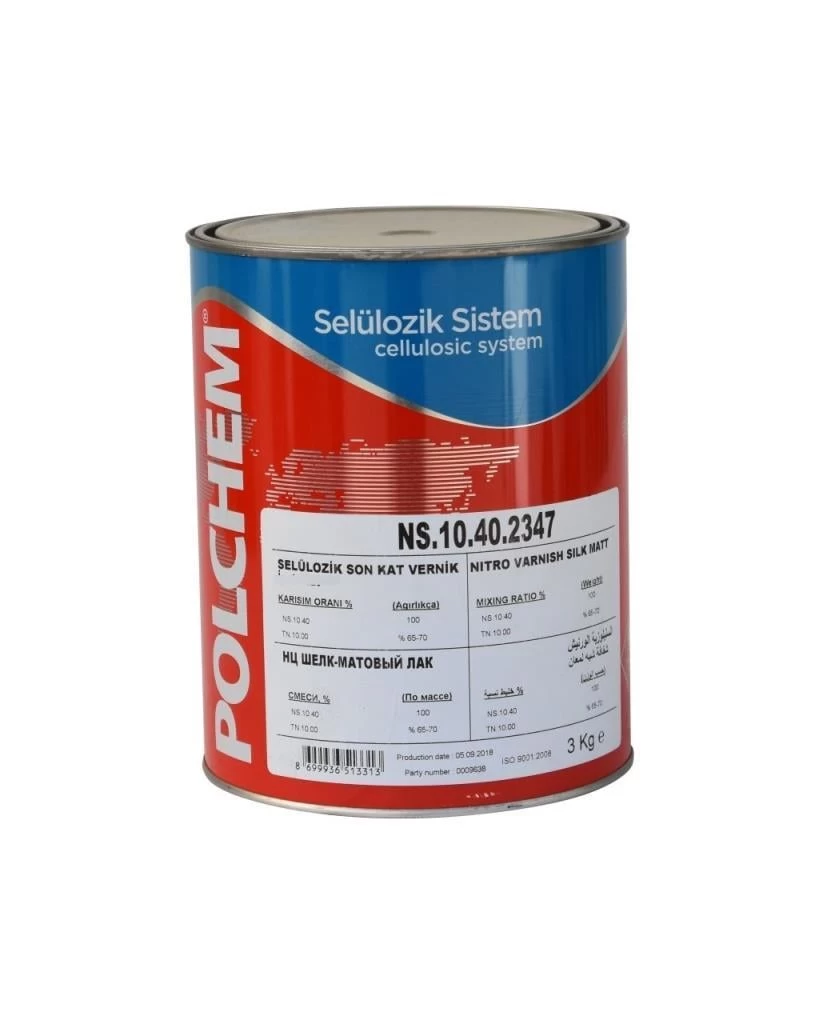 Polchem Selülozik Mat Vernik 3kg