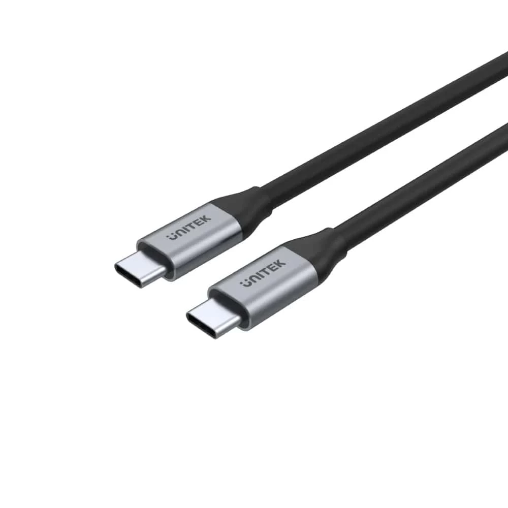 Unitek Usb-c 3.2 Kablo 1mt 10gbps, 100w Pd, 4k&60hz (c14082abk)