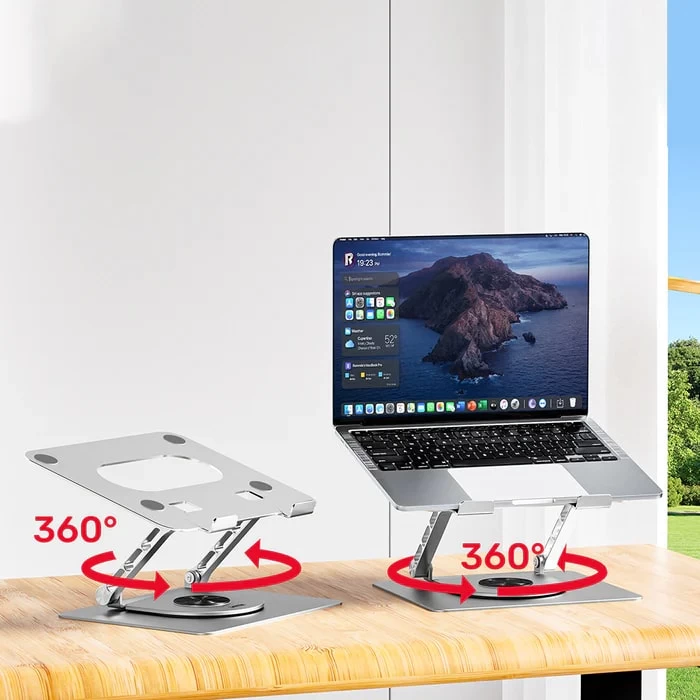 Unitek 360 Derece DÖner Metal Notebook Standi 10-16” (ot180sl01)