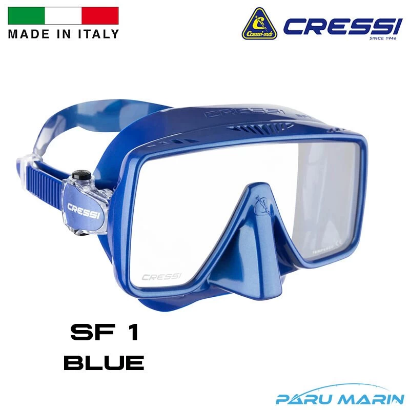 Cressi Sf 1 Blue Dalış Maskesi