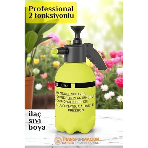 Modacar Çiçek Bitki Sulama Basınçlı Püskürtme Pompası - El Pompası