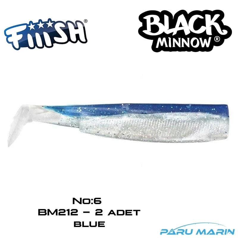 Fiiish Bm200/6 Bm212 Adet Yedek Gövde Blue Silikon