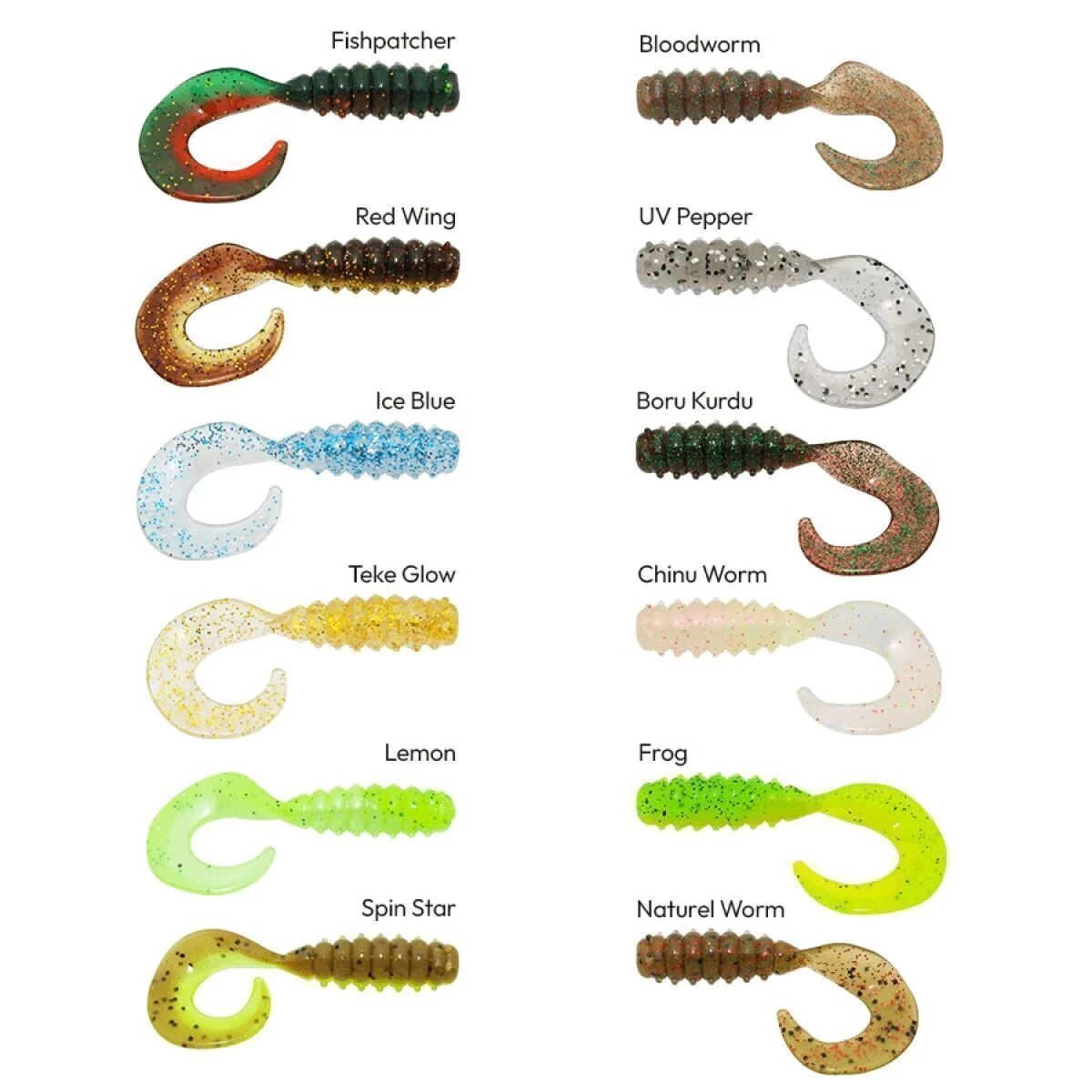 Gurt 60 Mm Gt-74 Frog Wing Silikon Yem