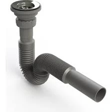 Gri Körüklü Lavabo Girtlak Sifonu