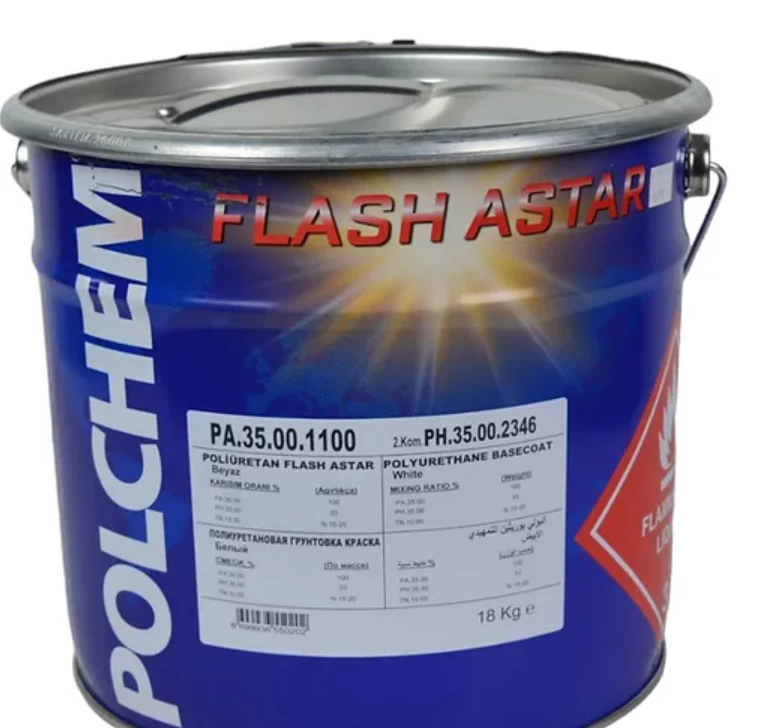 Polchem Pa35 Poliüretan Flaş Astar Beyaz 18 Kg
