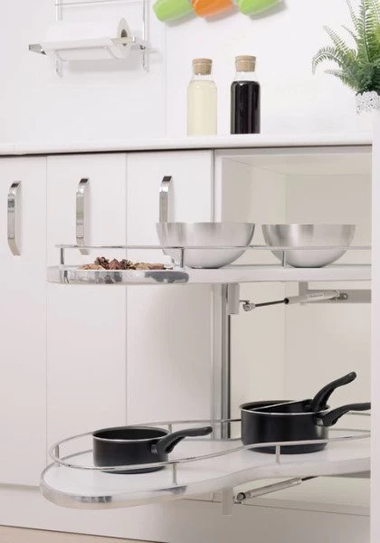 Huzur H 6002 780*450*600-730 Döner Tablali Körköşe Fasulye Sol