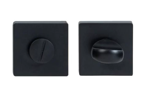 Hafele 901.59.260 Kare Rozet Mat Siyah Wc