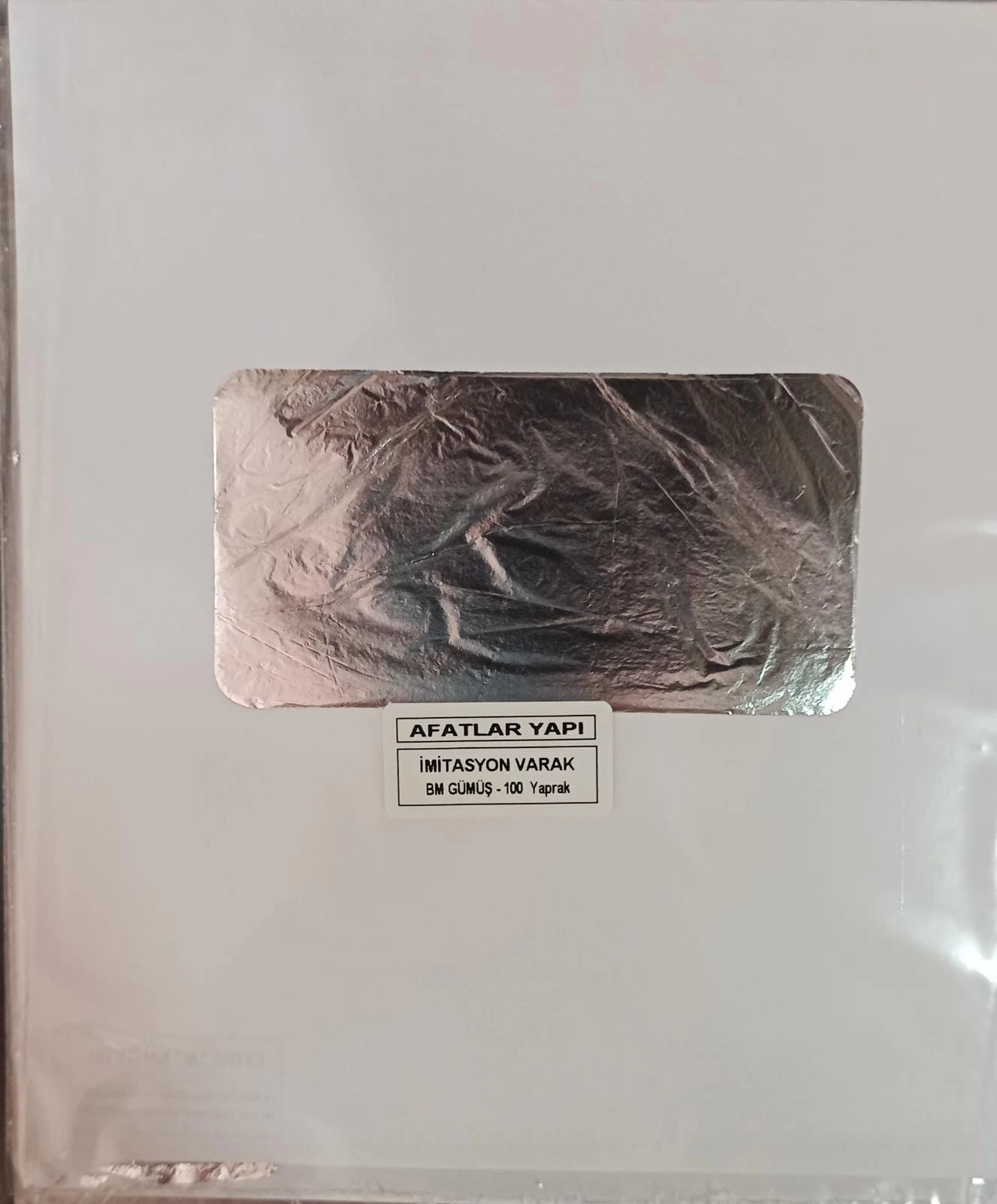 İmitasyon Varak Bm Gümüş (16X16)
