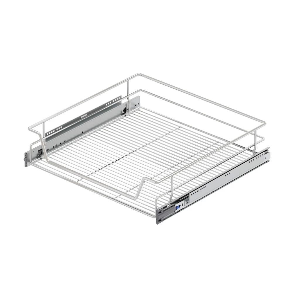 Starax S-2011-C Bağimsiz Teleskopik Rayli Çekmece 516*500*130 Krom 55 Cm