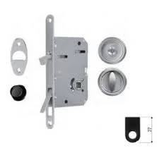 Agb Sürme Kapi Kilit Seti Oda Mat Krom