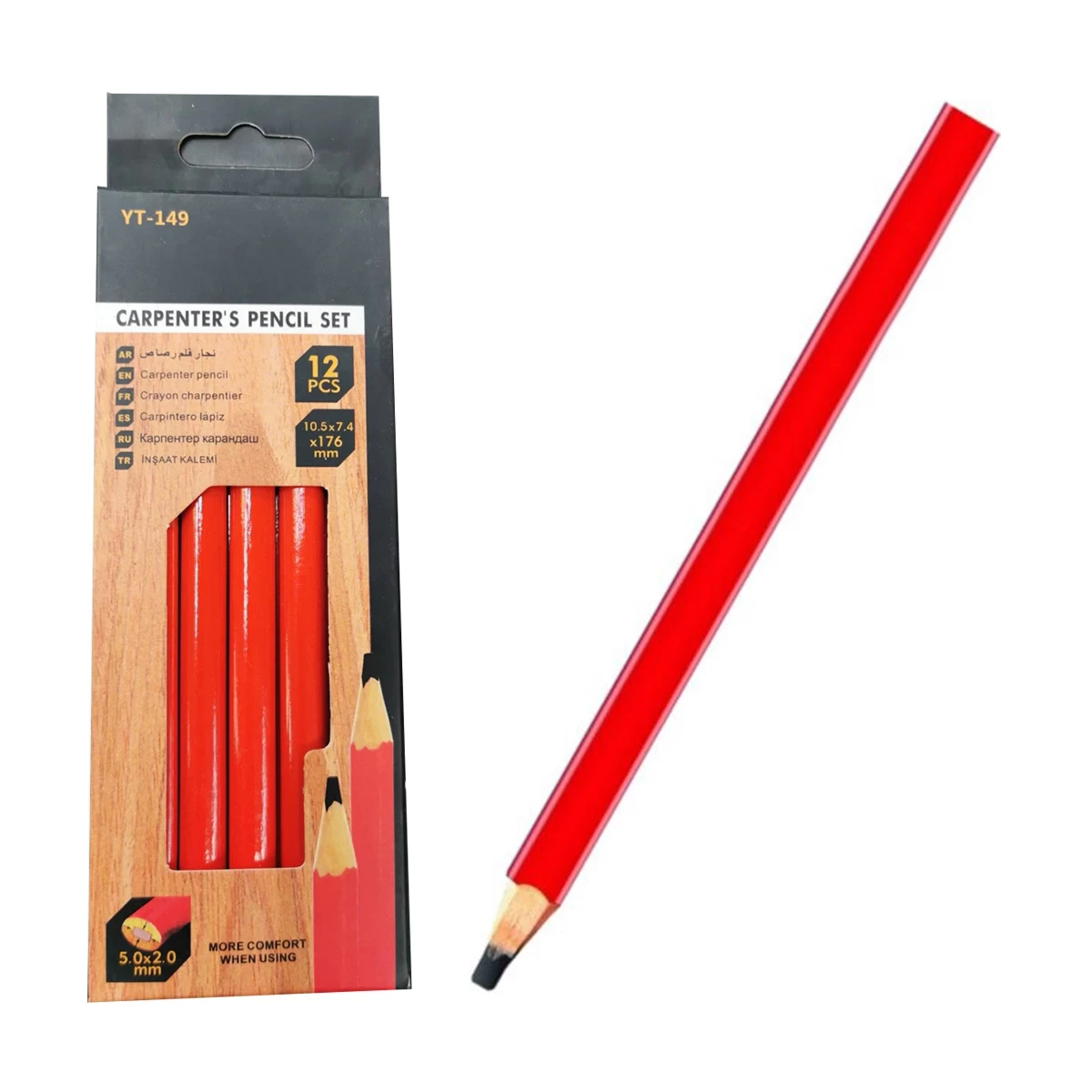 Marangoz Kalemi Siyah