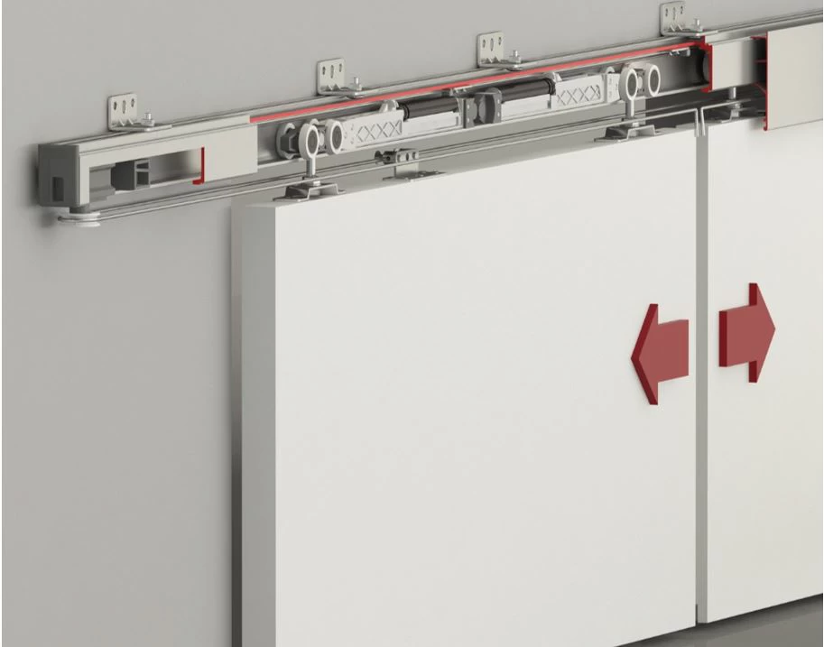 Albatur Doorsync 9820 121-9820-1600 120 Kg Çift Yöne Halatli Sürme Kapi Sistemi