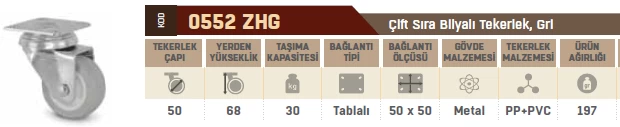 Burak Teker 0552 Zhg 050 Tablali Grİ Tekerlek