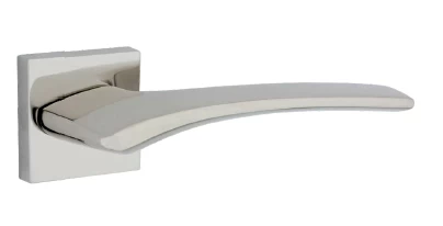 YÜksel Verona İtalyan Kare Rozetlİ Sİyah Oda Kapi Kolu