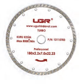 Ugr Elmas Daİre Testere (turbo) 115*22.23*1,9*1,2 Mm