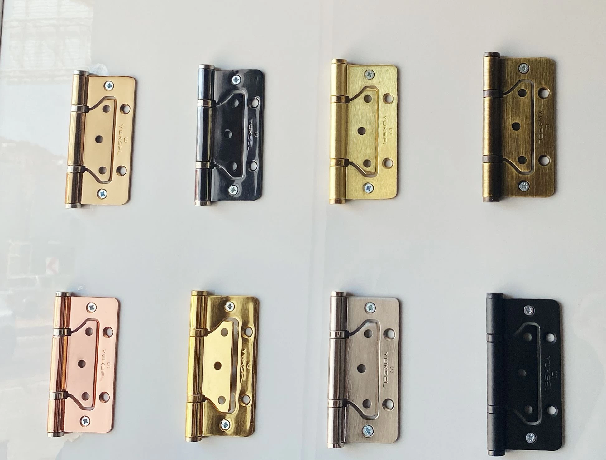 YÜksel Çelİk 10 Cm Kelebek YÖnsÜz MenteŞe Albİfİrİn 2,5 Mm (25)