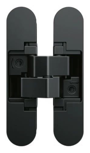 Anselmi 3D Gizli Kapi Menteşesi 40 Kg Siyah