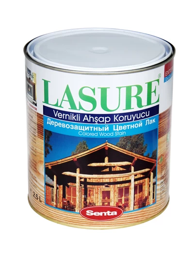 Lasure 109 Ahşap Koruyucu Verniksiz Kestane 2,5 Lt