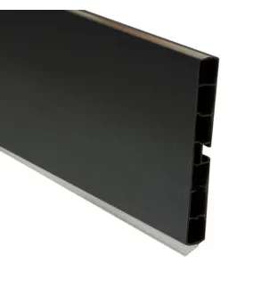 Plastİk Baza 12 Cm DÜz Sİyah 3,66 Mt