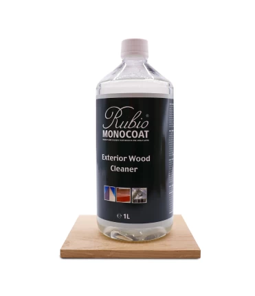 Rubio Monocoat Exterior Wood Cleanar Bottle Plastic 1 Lt