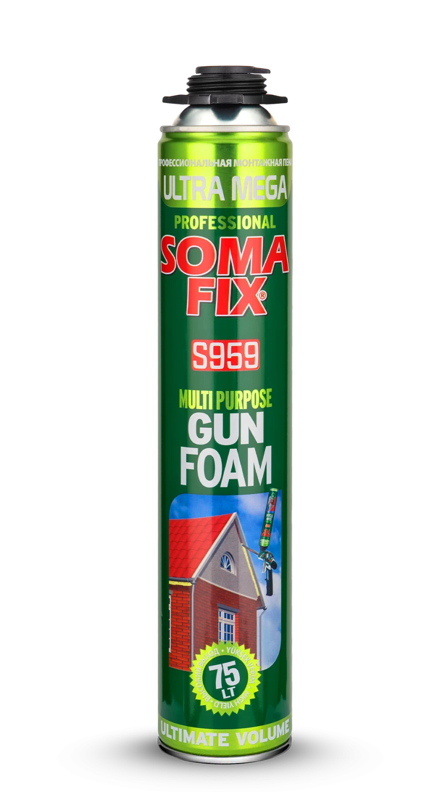 Somafİx S959 Ultra Mega Tabancali KÖpÜk 870 Ml (12)