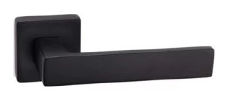 Lal Kare Rozetlİ Sİyah Yale Kapi Kolu