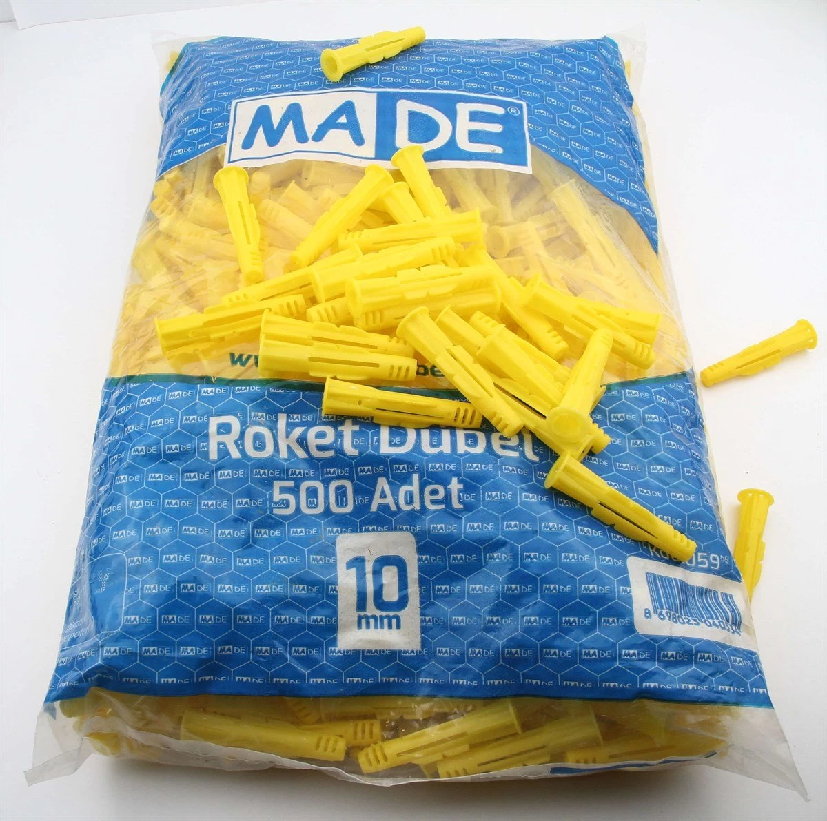 Made Roket DÜbel 10 Mm (50 Adet)