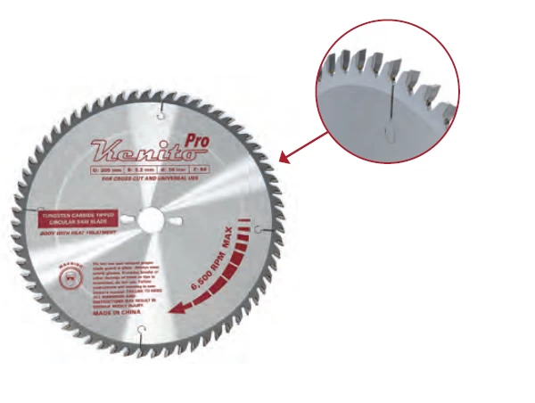 Ugr Daİre Testere (ahŞap) 250*30*3,2*2,2 Mm 80 DİŞ