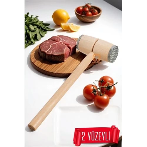 Modacar Pratik Et Tokmağı Ahşap Sap Lieteswe