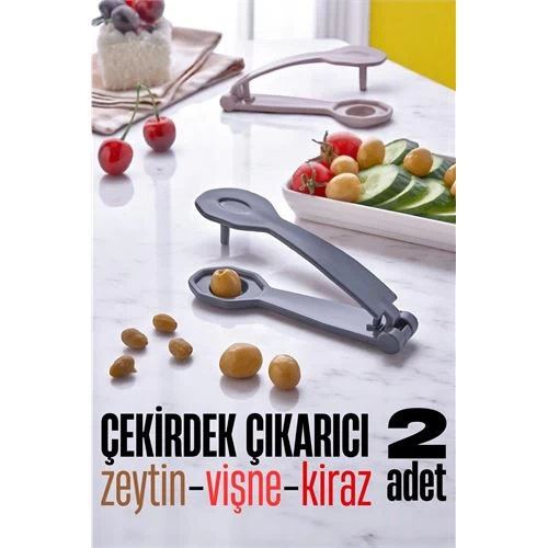 Modacar Çekirdek Çıkarıcı - Kiraz Çekirdek Çıkarıcı Zeytin Çekirdek Çıkarıcı 2 Adet