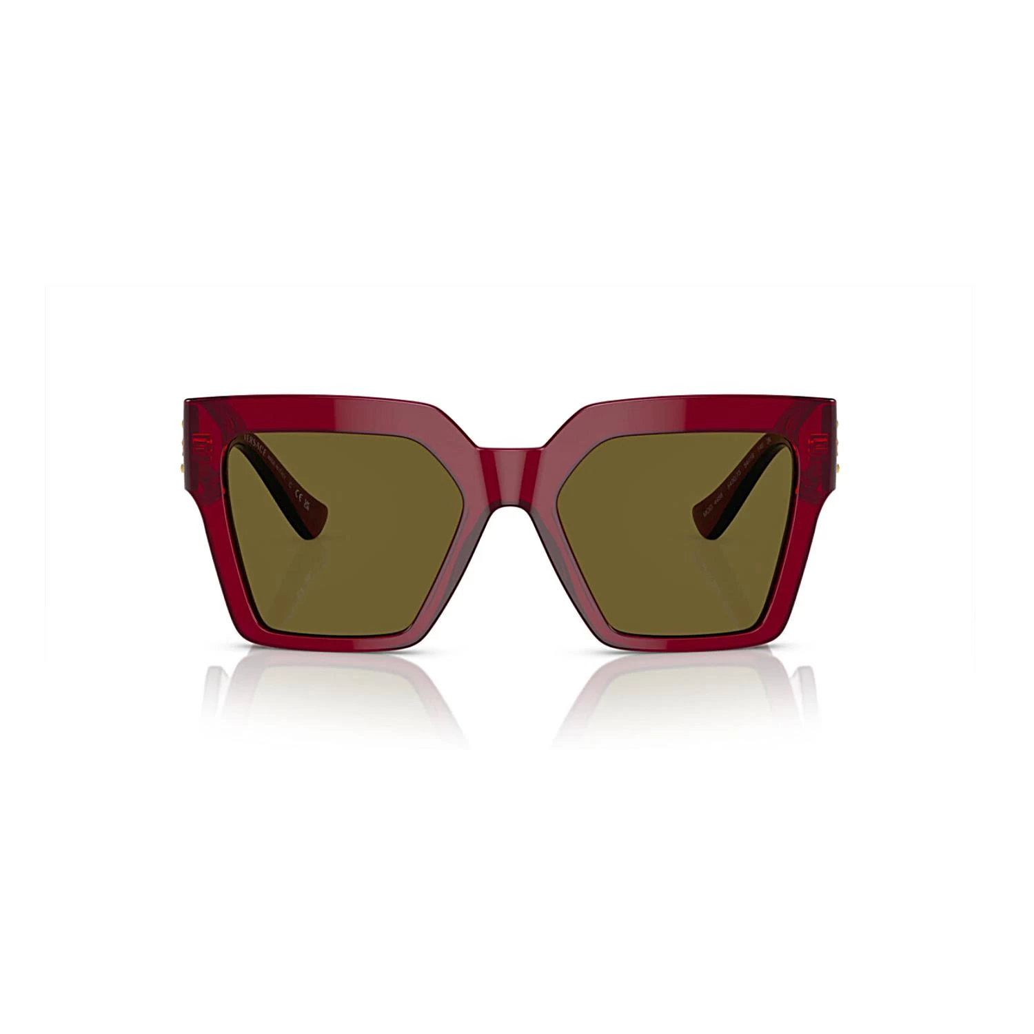 Versace Ve 4458 543073 54 Kadın Kelebek Bordo Kemik Güneş Gözlüğü