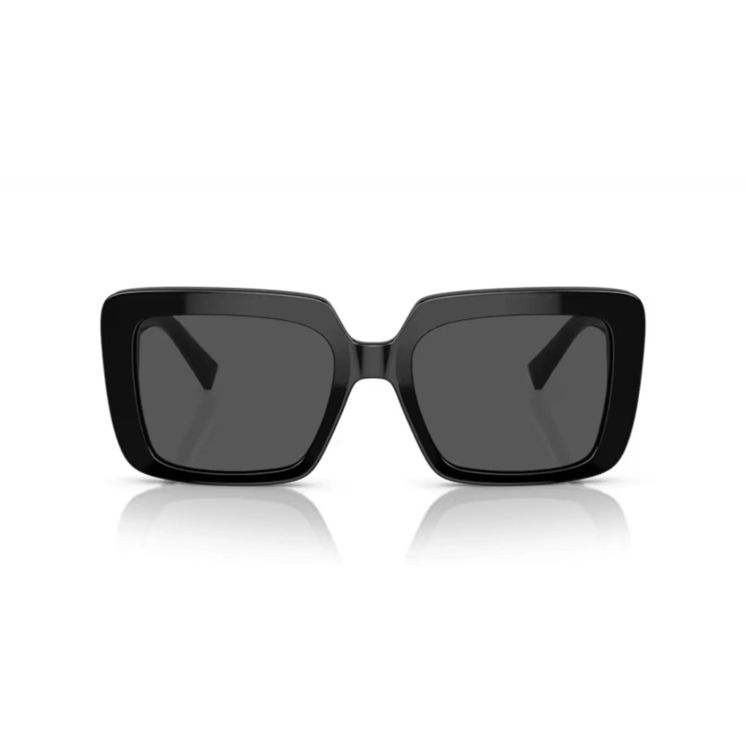 Versace 4384B GB187 54 Kadın Kare Siyah Kemik Güneş Gözlüğü