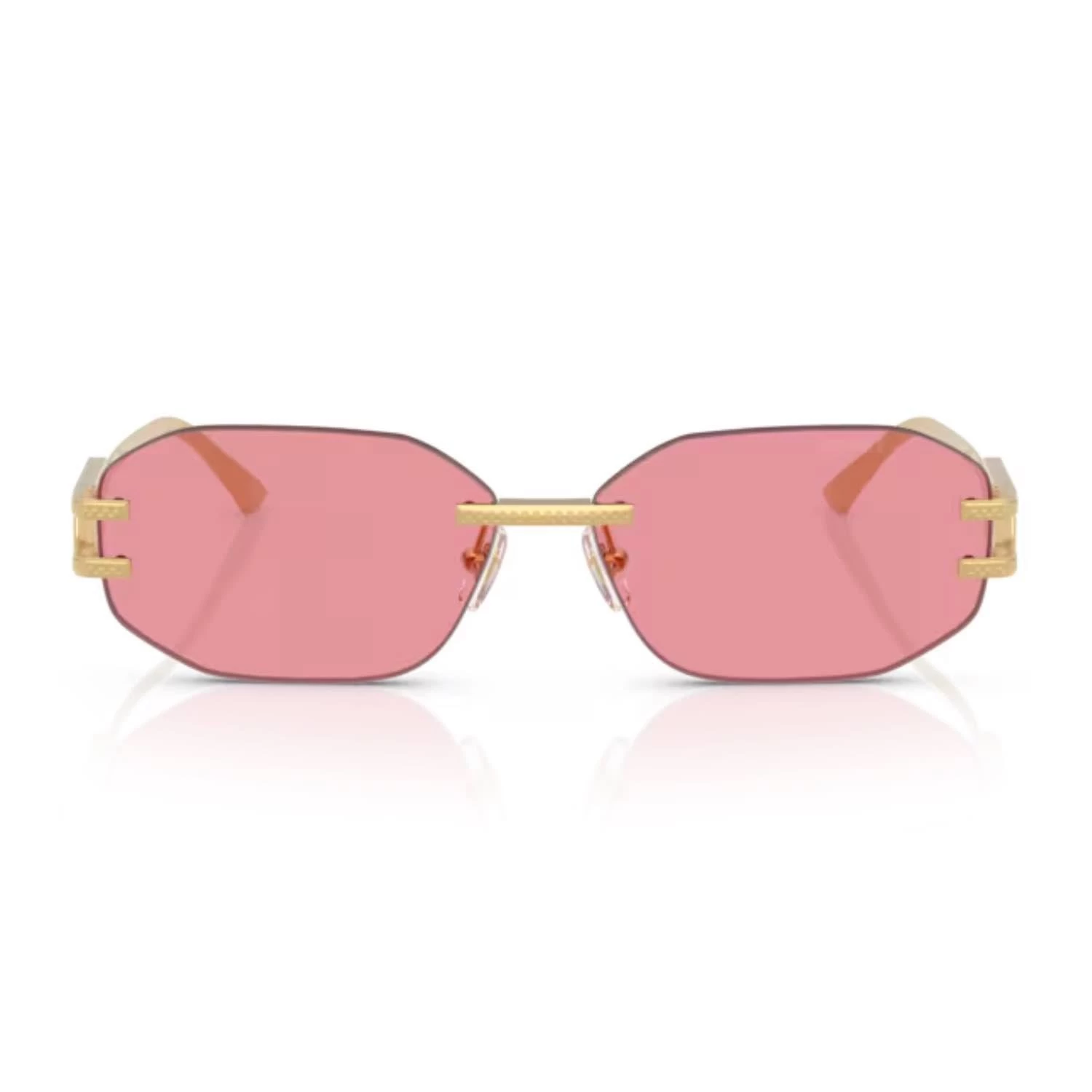 Versace VE 2274 100284 58 Kadın Geometrik Gold Metal Güneş Gözlüğü