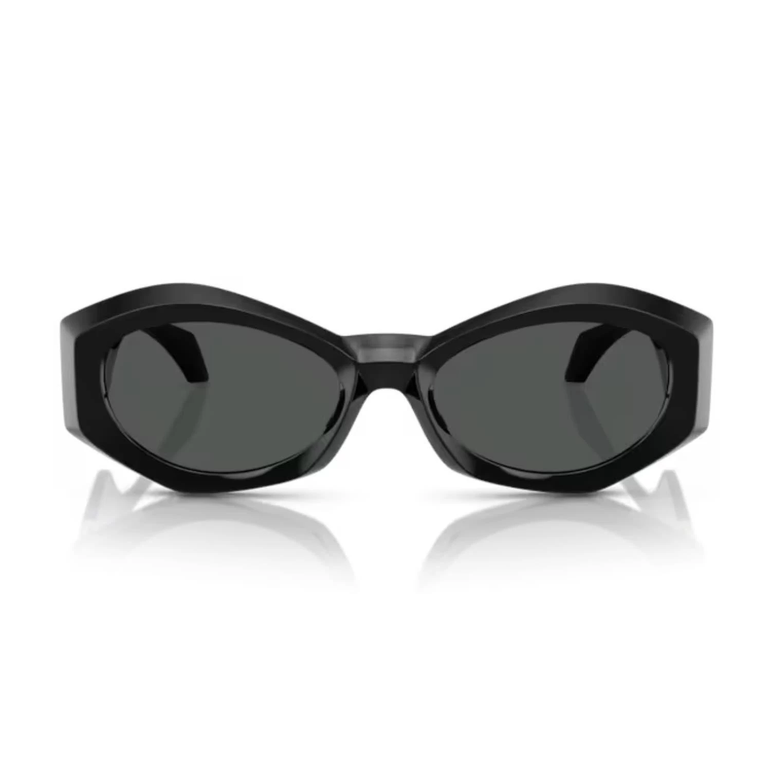 Versace VE 4466U GB187 54 Kadın Geometrik Siyah Kemik Güneş Gözlüğü