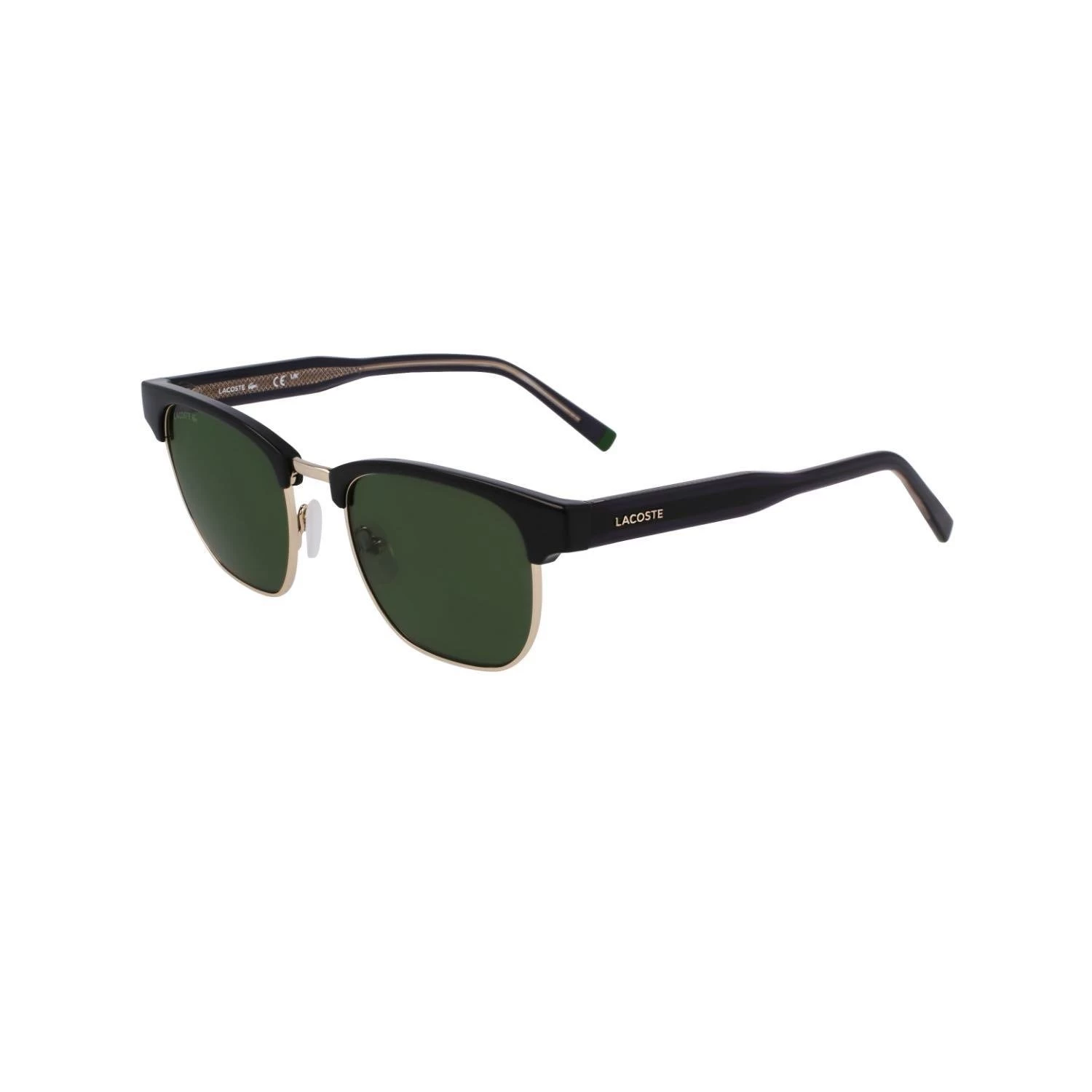 Lacoste L266s 001 51 Unisex Kare Siyah Kemik Güneş Gözlüğü