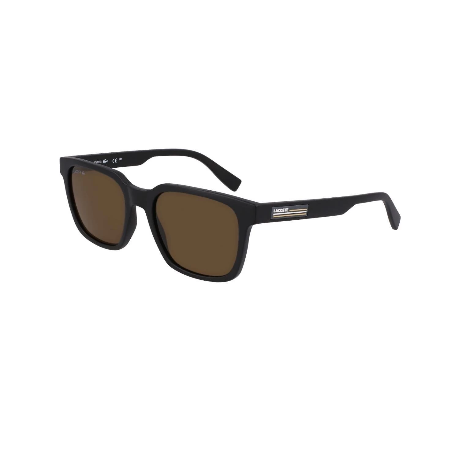 Lacoste L6028s 002 54 Unisex Kare Siyah Kemik Güneş Gözlüğü