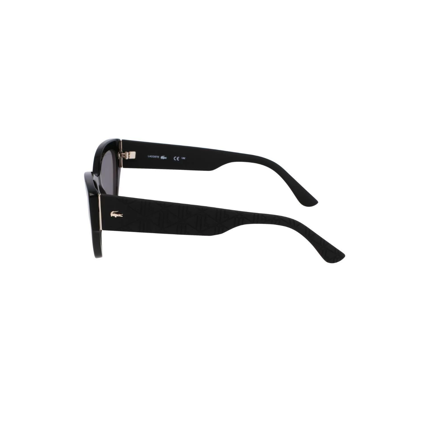 Lacoste L6047s 001 54 Kadın Geometrik Siyah Kemik Güneş Gözlüğü