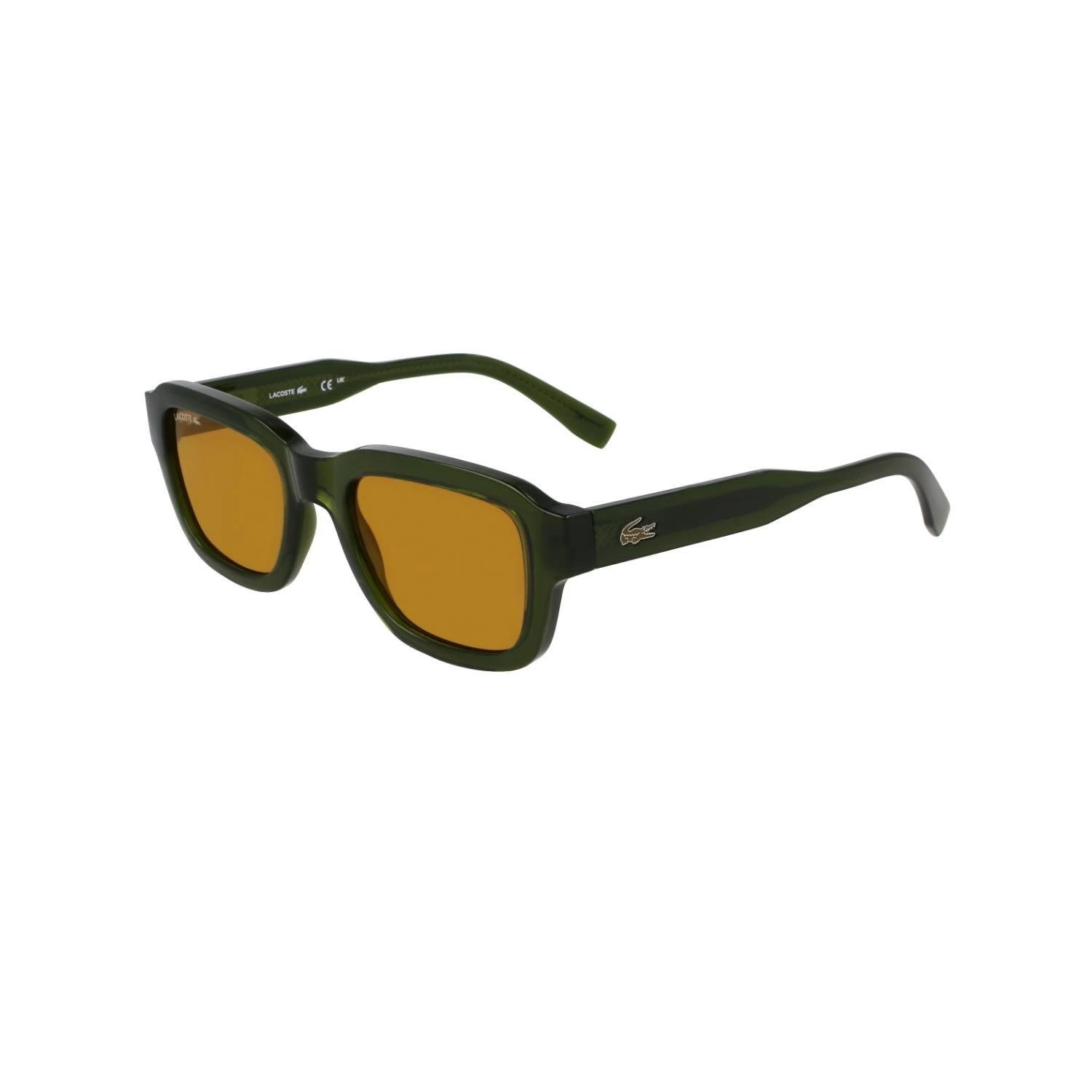 Lacoste L6048s 275 51 Unisex Kare Yeşil Kemik Güneş Gözlüğü