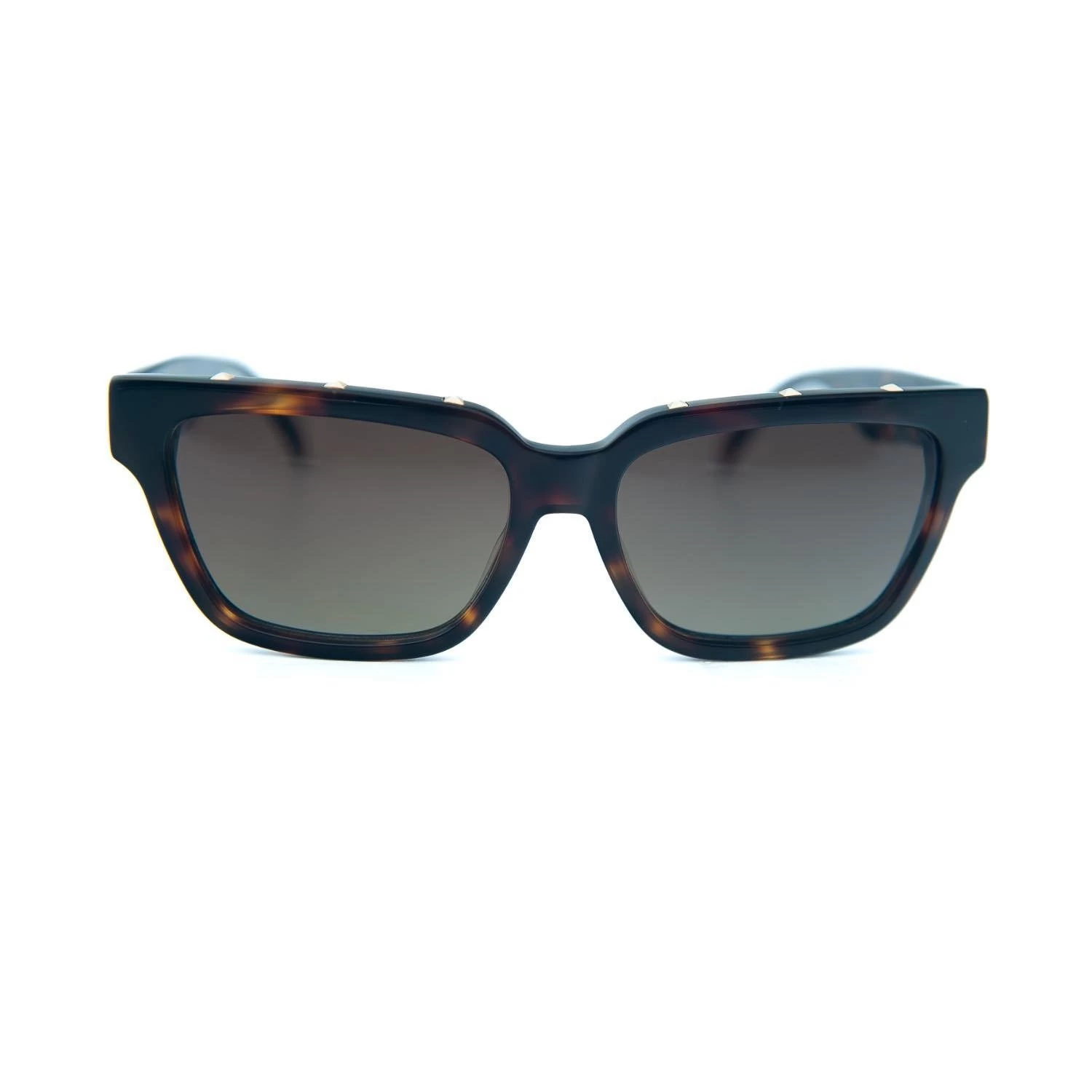 Ferfarini FF 1477 250 56 Kadın Kare Kırçıllı Kahverengi Kemik Güneş Gözlüğü