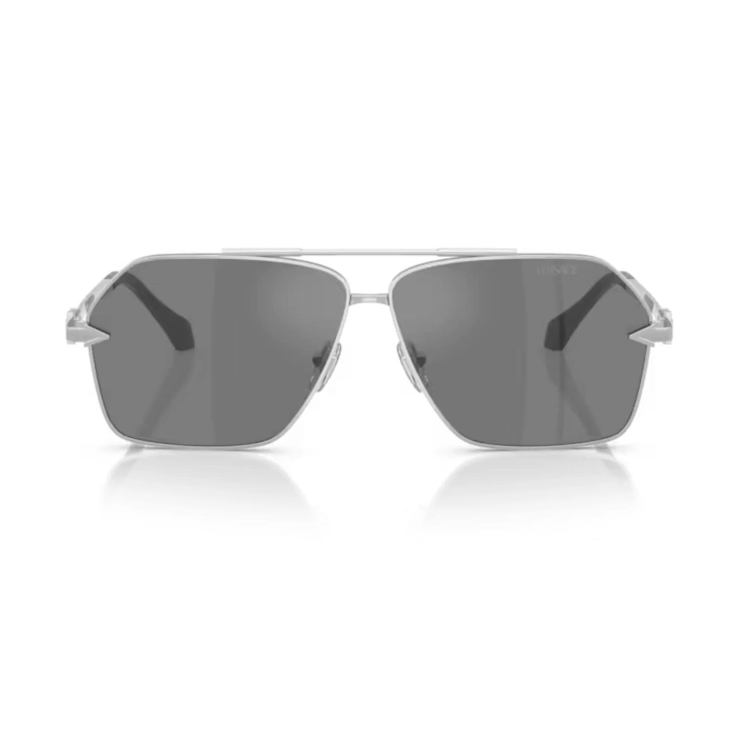 Verace VE 2284 10006G 63 Erkek Geometrik Gri Metal Güneş Gözlüğü