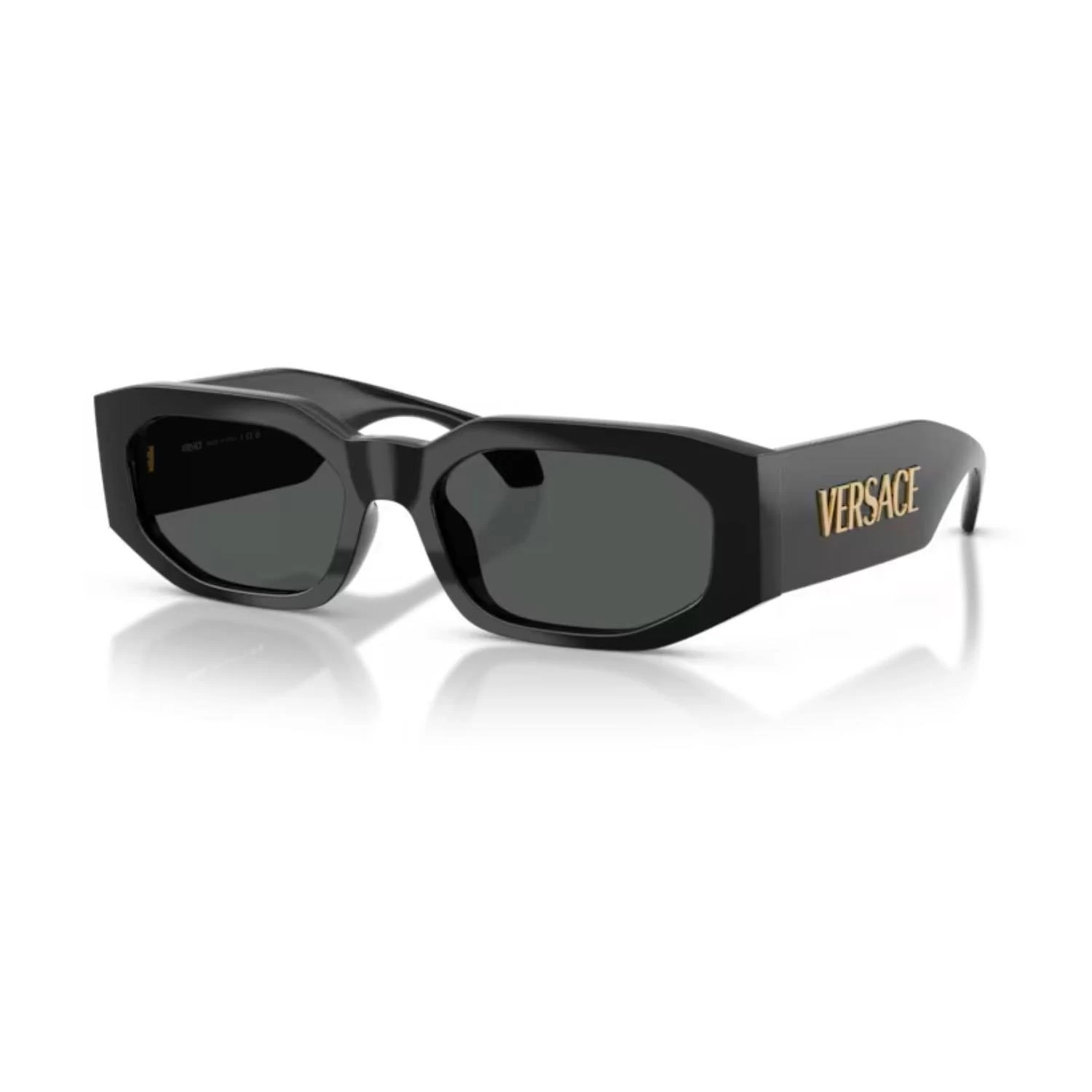 Versace VE 4489U GB187 55 Kadın Geometrik Siyah Kemik Güneş Gözlüğü