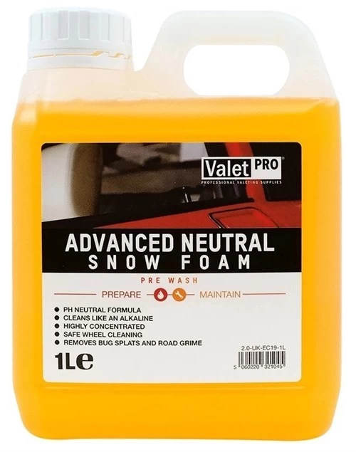 Valet Pro Advanced Neutral Snow Foam - Yıkama Köpüğü 1 Lt